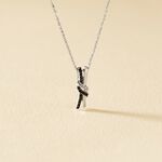 Collier Marina Or Blanc Diamant - Colliers Femme | Histoire d&rsquo;Or