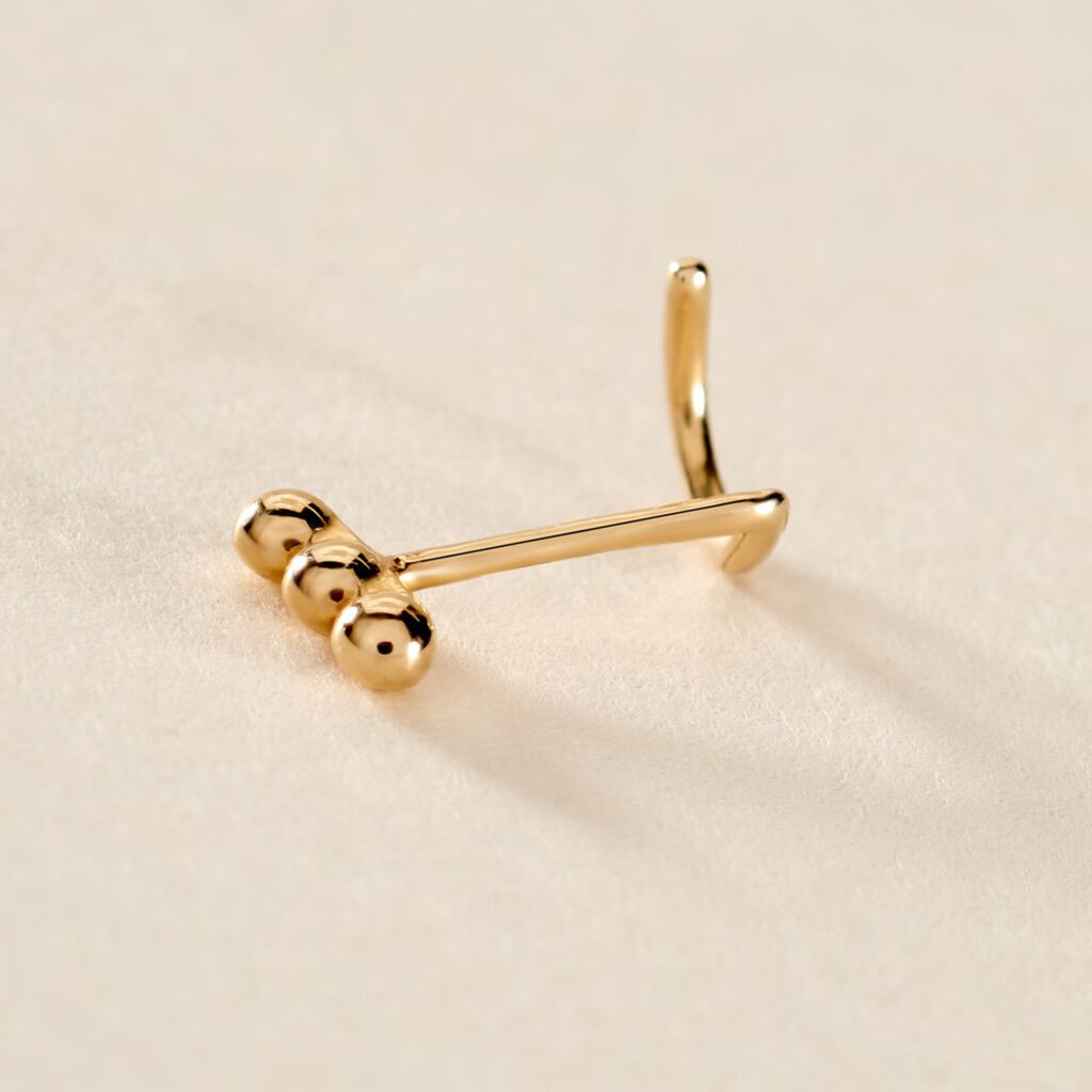 Piercing Malati Or Jaune - Piercing Nez Femme | Histoire d&rsquo;Or