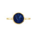 Bague Plaqué Or Neassa Sodalite - Bagues avec pierre Femme | Histoire d’Or