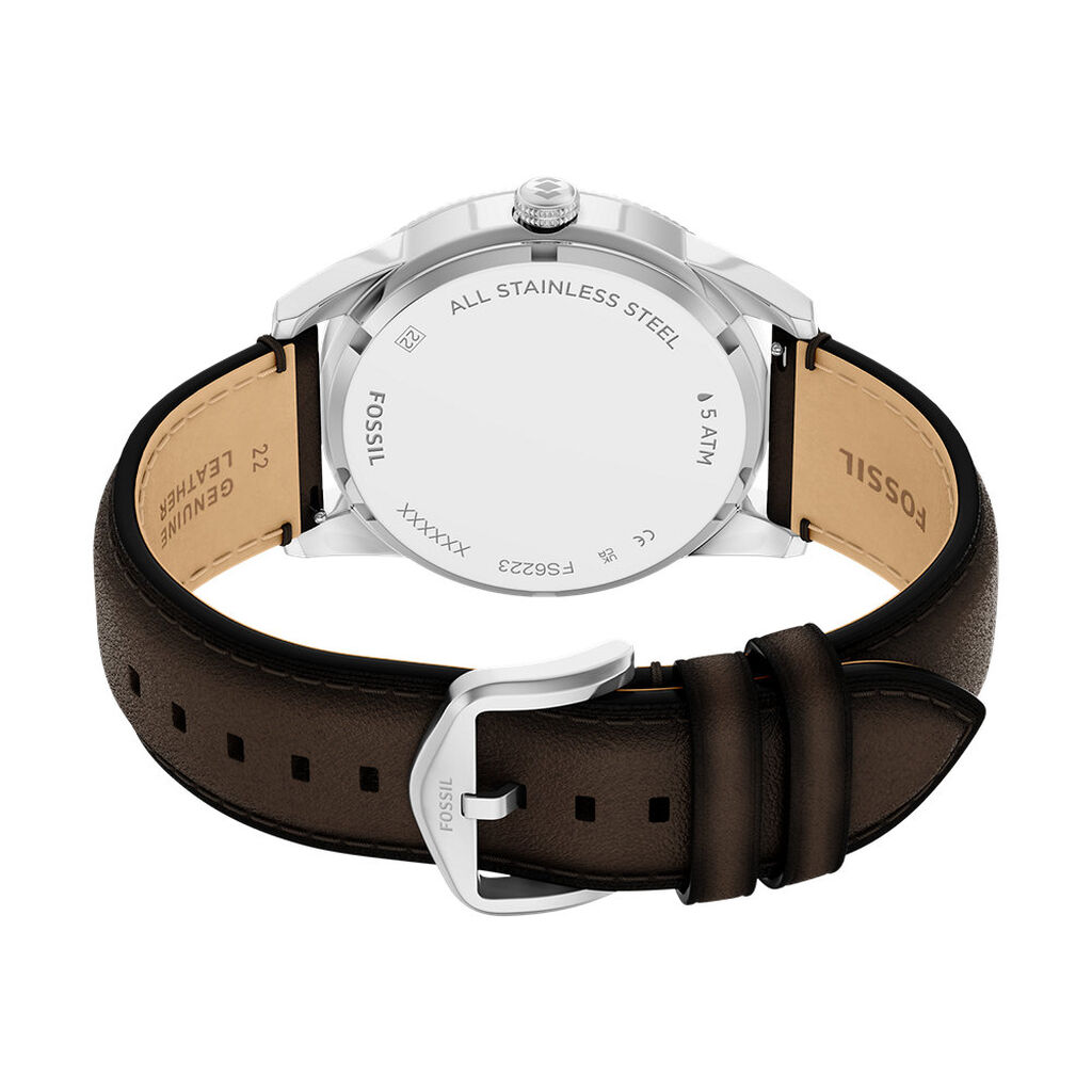 Montre Fossil Pearson Cr&egrave;me - F&ecirc;te des p&egrave;res Homme | Histoire d&rsquo;Or