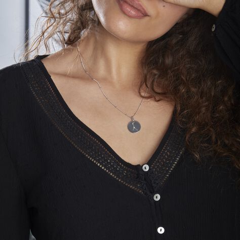 Collier Astr Argent Oxydes De Zirconium - Colliers Zodiaque Femme | Histoire d’Or