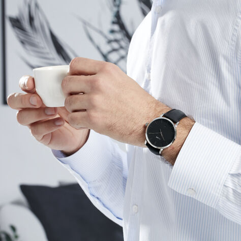 Montre Cluse Aravis Noir - Montres Homme | Histoire d’Or