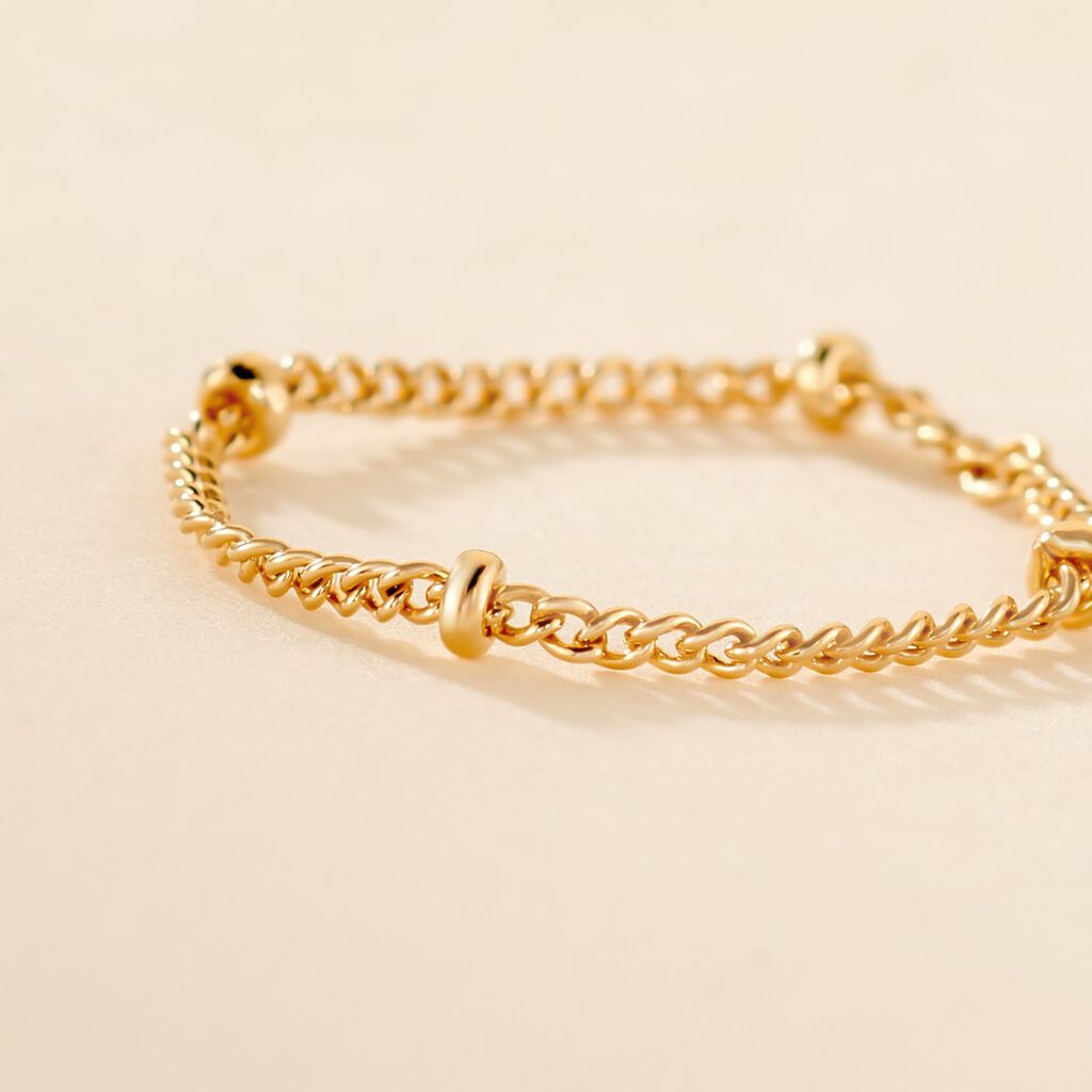 Bague Huline Plaqu&eacute; Or Jaune - Bagues fantaisie Femme | Histoire d&rsquo;Or