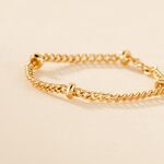 Bague Huline Plaqu&eacute; Or Jaune - Bagues fantaisie Femme | Histoire d&rsquo;Or