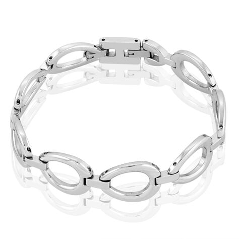 Bracelet Charlotte Acier Blanc - Bracelets Femme | Histoire d’Or