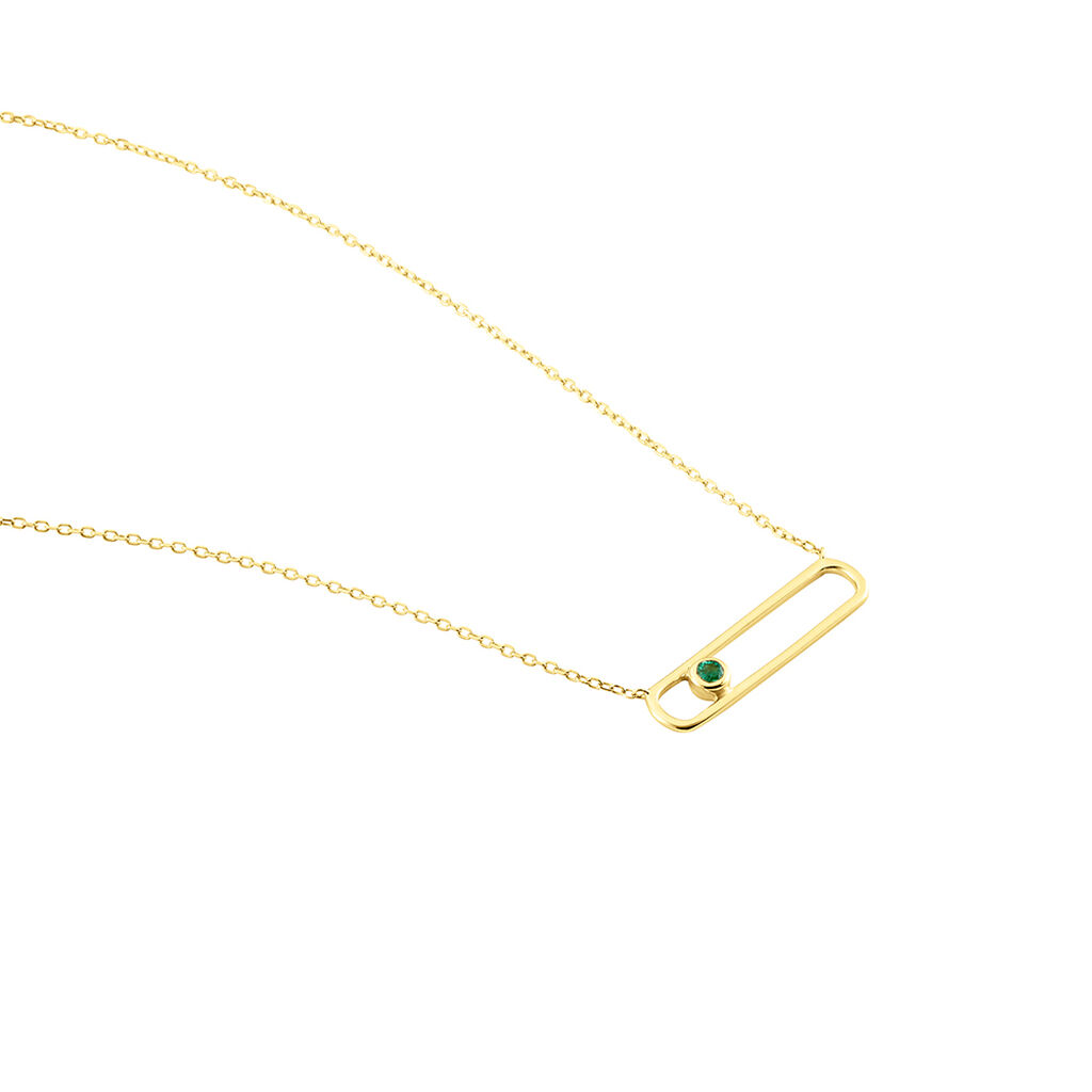 Collier Harmonie Or Jaune Emeraude - Colliers Femme | Histoire d’Or