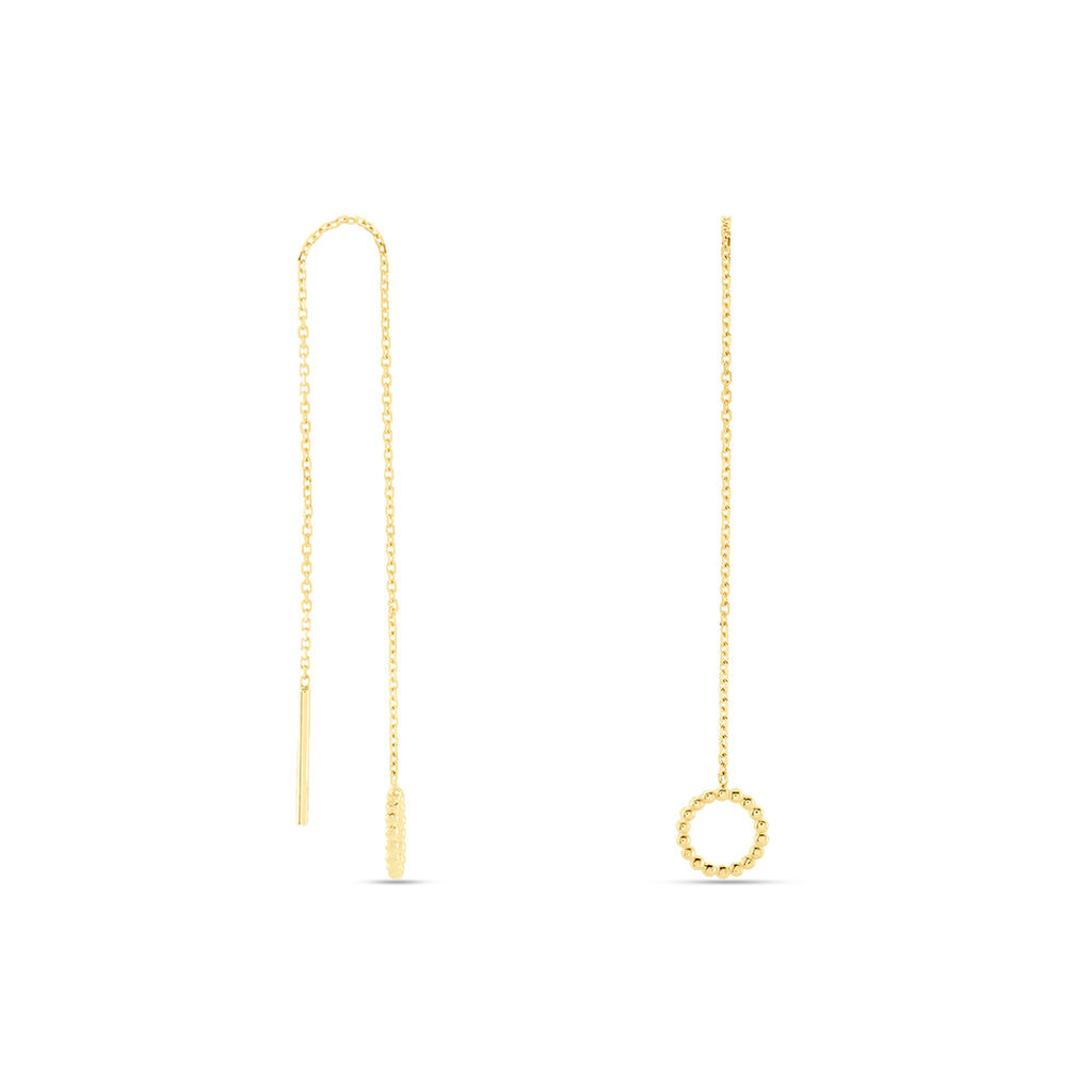Boucles D'oreilles Pendantes Albya Or Jaune - Boucles d'oreilles pendantes Femme | Histoire d’Or