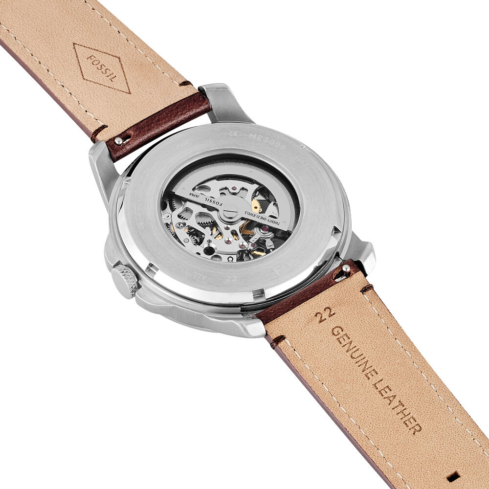 Montres Fossil ME3099 Acier Boucle Ardillon Blanc Ronde - HIMHBV30050 •  Histoire d'Or