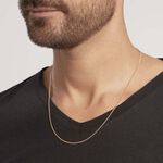 Cha&icirc;ne Kena Maille Gourmette Or Jaune - Chaines Famille | Histoire d&rsquo;Or