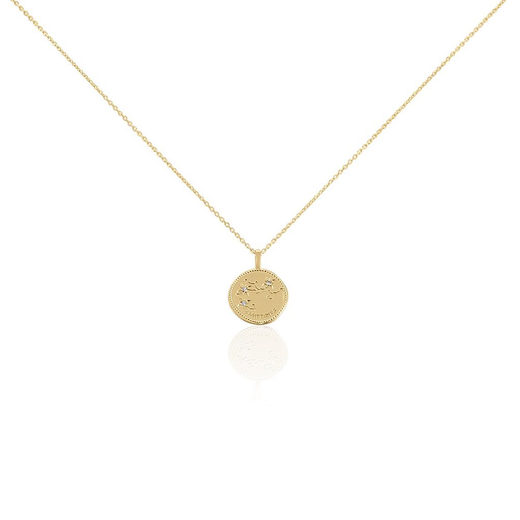 Collier Iago Plaqué Or Oxydes De Zirconium - Colliers Femme | Histoire d’Or