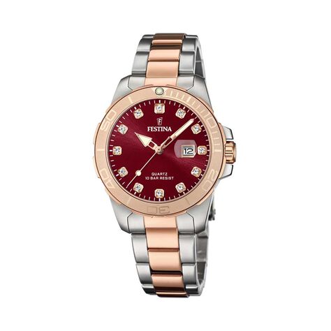 Montre Festina Boyfriend Rouge - Montres Femme | Histoire d’Or