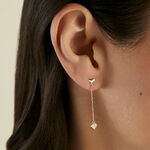 Boucles D'Oreilles Pendantes Cheri Or Jaune Oxyde - Boucles d'oreilles pendantes Femme | Histoire d&rsquo;Or