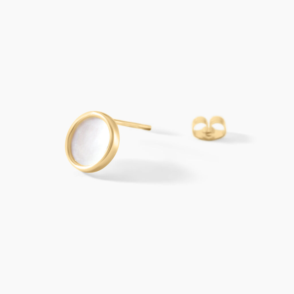 Boucles D'oreilles Florica Or Jaune - Clous d'oreilles Femme | Histoire d’Or