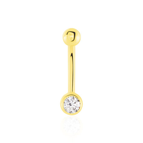 Piercing De Nombril Jan Or Jaune Oxyde De Zirconium - Bijoux Femme | Histoire d’Or