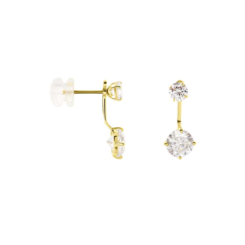 Bijoux D'oreilles Or Jaune Nerius Oxyde - Ear cuffs Femme | Histoire d’Or
