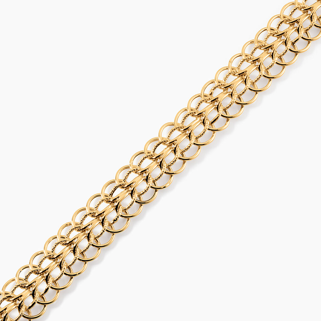 Bracelet Wiktor Or Jaune - Bijoux sans pierre Femme | Histoire d&rsquo;Or