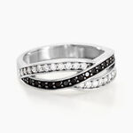 Bague Bethany Argent Blanc Oxyde De Zirconium - Bagues avec pierre Femme | Histoire d&rsquo;Or