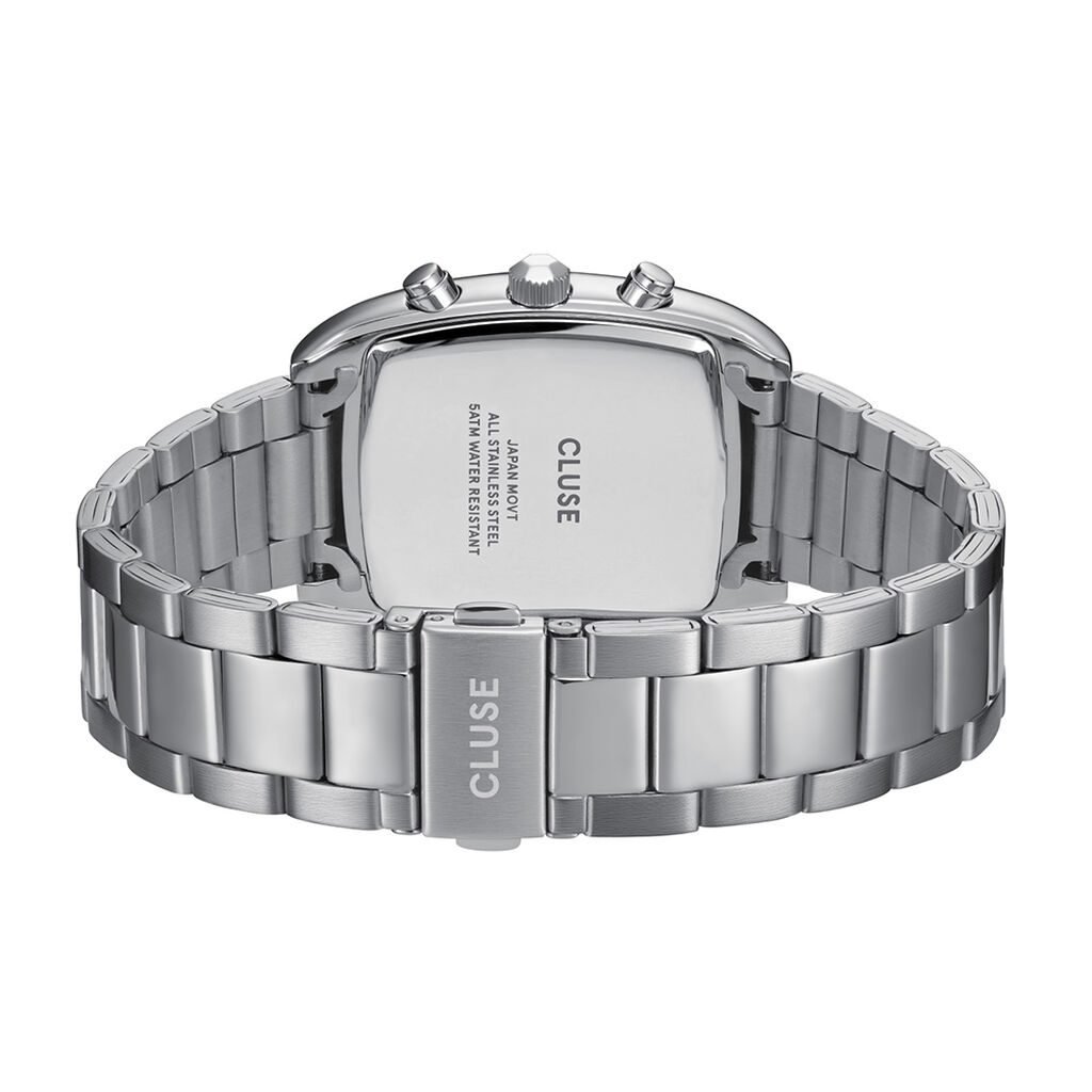 Montre Cluse Quartaut Chrono Argenté - Montres Homme | Histoire d’Or