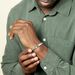 Bracelet Identité Vivian Argent Blanc - Gourmettes Homme | Histoire d’Or
