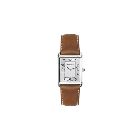 Montre Herbelin Art Deco Argent&eacute; - Montres Homme | Histoire d&rsquo;Or