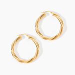 Cr&eacute;oles Tegan Or Jaune - Boucles d'oreilles cr&eacute;oles Femme | Histoire d&rsquo;Or