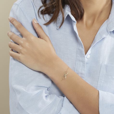 Bracelet Infini Huit Or Jaune - Bracelets Femme | Histoire d’Or