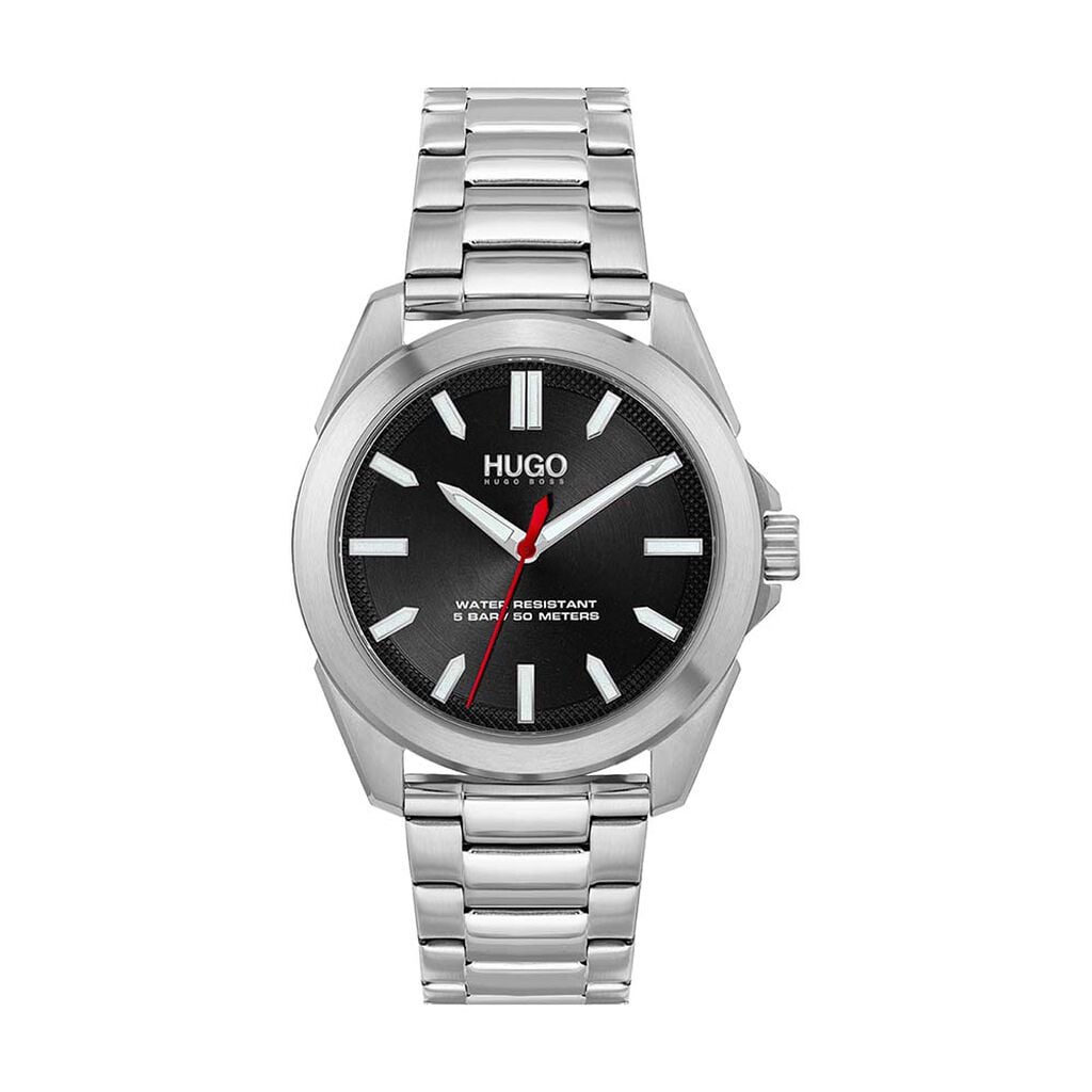 Montre Hugo Adventure Noir - Montres Homme | Histoire d&rsquo;Or