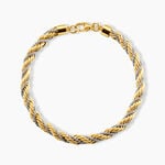 Bracelet Baya Acier Bicolore - Bracelets cha&icirc;ne Femme | Histoire d&rsquo;Or
