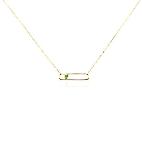 Collier Harmonie Or Jaune Emeraude - Colliers Femme | Histoire d’Or