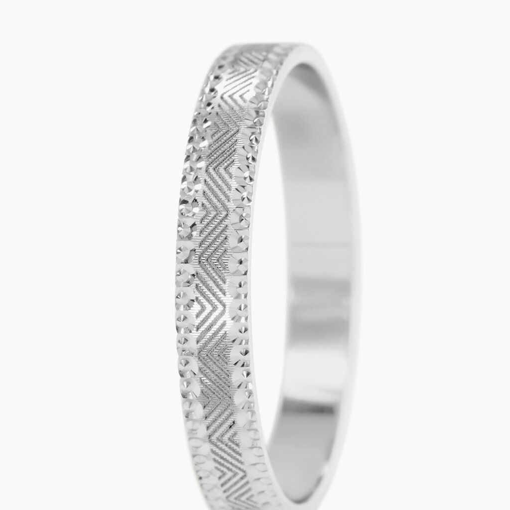 Alliance Valentienne Or Blanc - Alliances Unisex | Histoire d&rsquo;Or