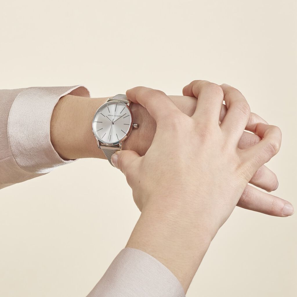 Montre Armani Exchange Argenté Ax5535 - Montres Femme | Histoire d’Or