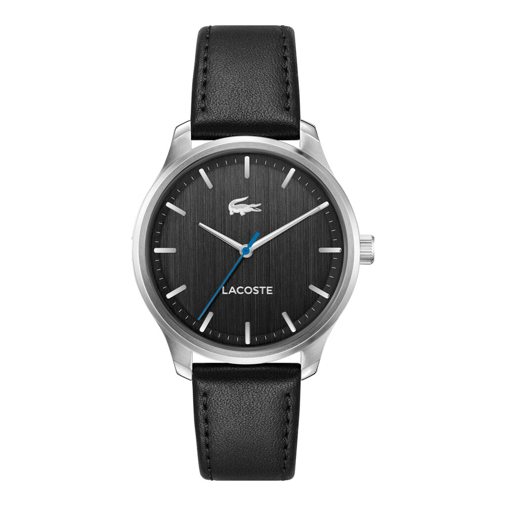 Montre Lacoste Lisbon Noir - Montres Homme | Histoire d&rsquo;Or