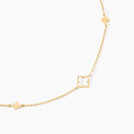 Collier Narendra Argent Dor&eacute; A L'Or 750/1000 - Bijoux sans pierre Femme | Histoire d&rsquo;Or