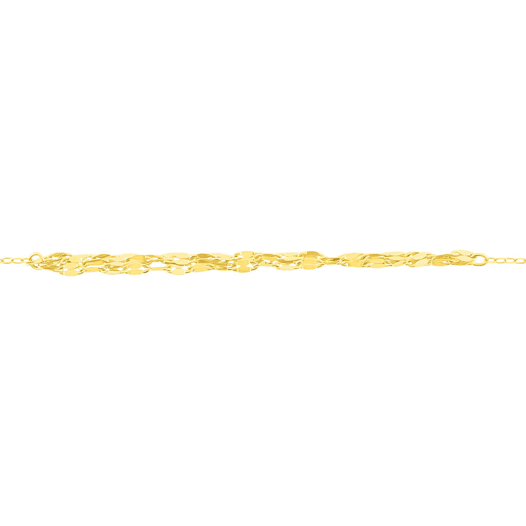 Bracelet Clareto Or Jaune - Bracelets Femme | Histoire d&rsquo;Or