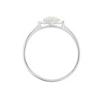 Bague Soleil D'hiver Or Blanc Diamant Divers - Bagues avec pierre Femme | Histoire d&rsquo;Or