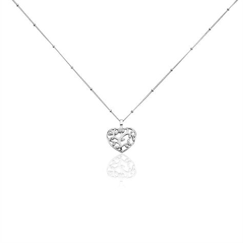 Collier Argent Rechef Oxydes De Zirconium - Colliers fantaisie Femme | Histoire d’Or