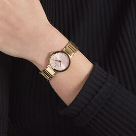 Montre Pierre Lannier Ligne Pure Rose - Montres Femme | Histoire d’Or