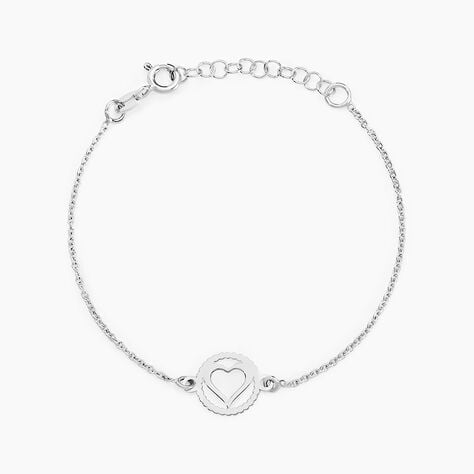 Bracelet Cuore Argent Blanc - Bracelets Femme | Histoire d’Or