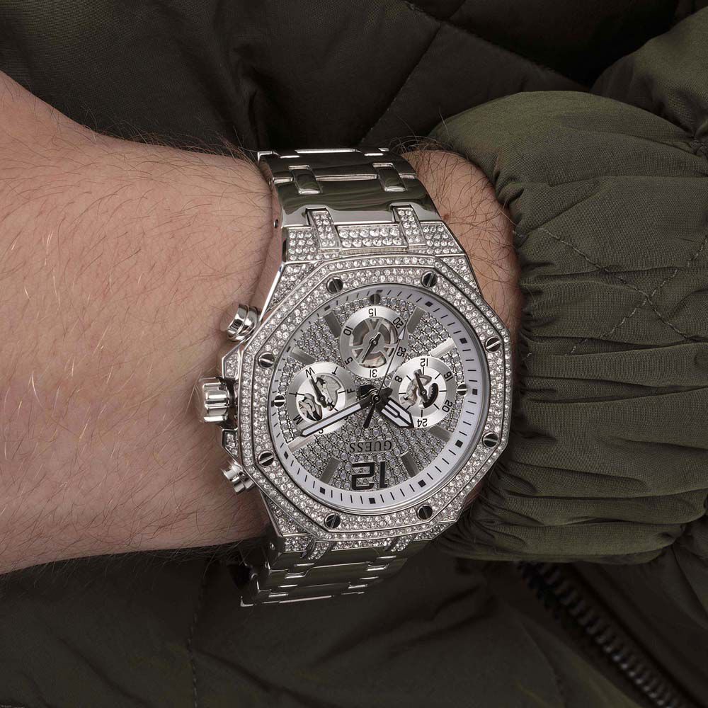 Montre shop guess diamant
