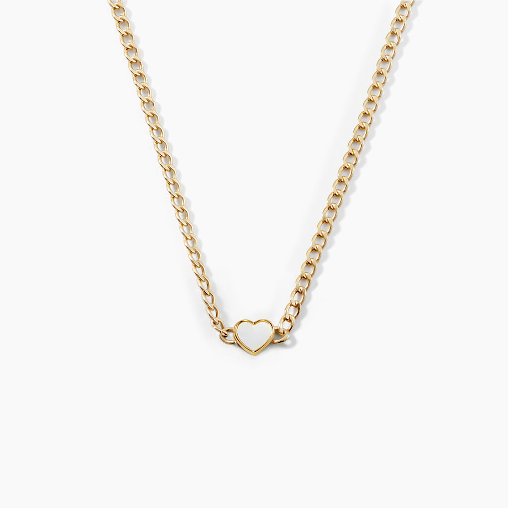 Collier Sweetheart Or Jaune Nacre - Colliers Femme | Histoire d’Or