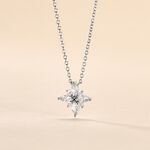 Collier Eclat Argent Blanc Oxyde De Zirconium - Colliers fantaisie Femme | Histoire d&rsquo;Or