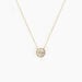 Collier Talisman Or Jaune Nacre Diamant - Colliers Femme | Histoire d’Or