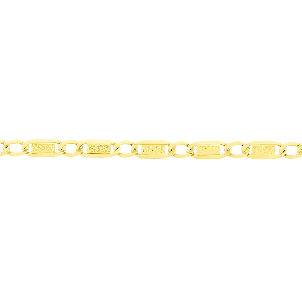 Bracelet Danae Plaquette Or Jaune - Bracelets cha&icirc;ne Femme | Histoire d&rsquo;Or