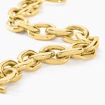 Bracelet Tariia Acier Jaune - Bijoux sans pierre Femme | Histoire d&rsquo;Or