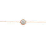 Bracelet Anne-laure Or Rose Diamant - Bracelets Femme | Histoire d&rsquo;Or