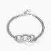 Bracelet Abassia Argent Blanc - Bracelets Femme | Histoire d’Or