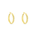 Cr&eacute;oles Mara Or Jaune - Boucles d'oreilles cr&eacute;oles Femme | Histoire d&rsquo;Or