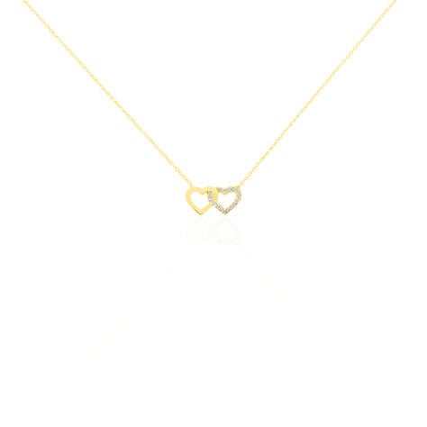 Collier Bassam Or Jaune Oxydes De Zirconium - Colliers Femme | Histoire d’Or