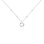 Collier Prot Argent Oxyde De Zirconium - Colliers fantaisie Femme | Histoire d&rsquo;Or