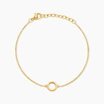 Bracelet Fino Acier Jaune - Bracelets Femme | Histoire d&rsquo;Or